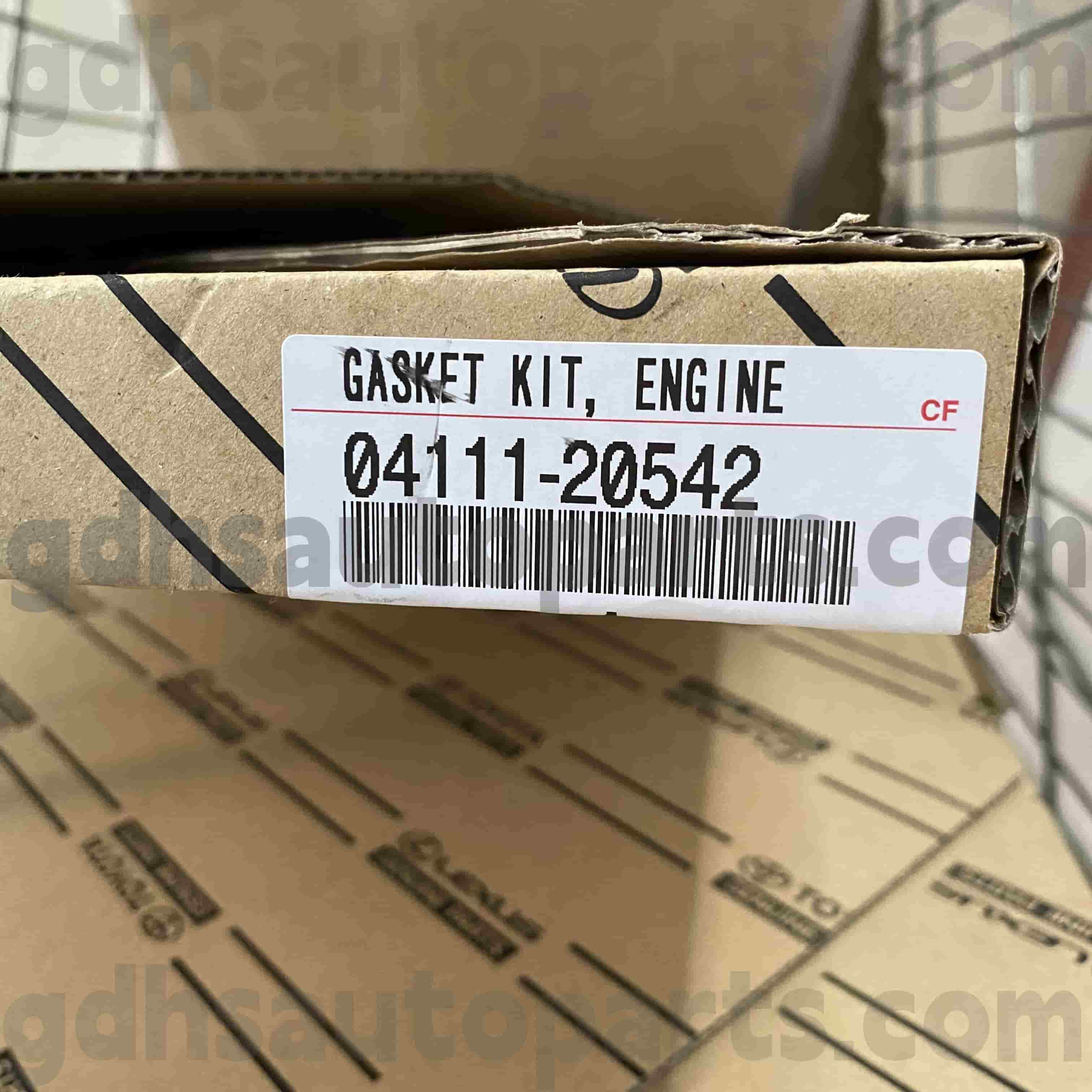 04111-20542 Toyota ehtne osade mootori kapitaalremontikomplekt Alphard, Alphard G/V