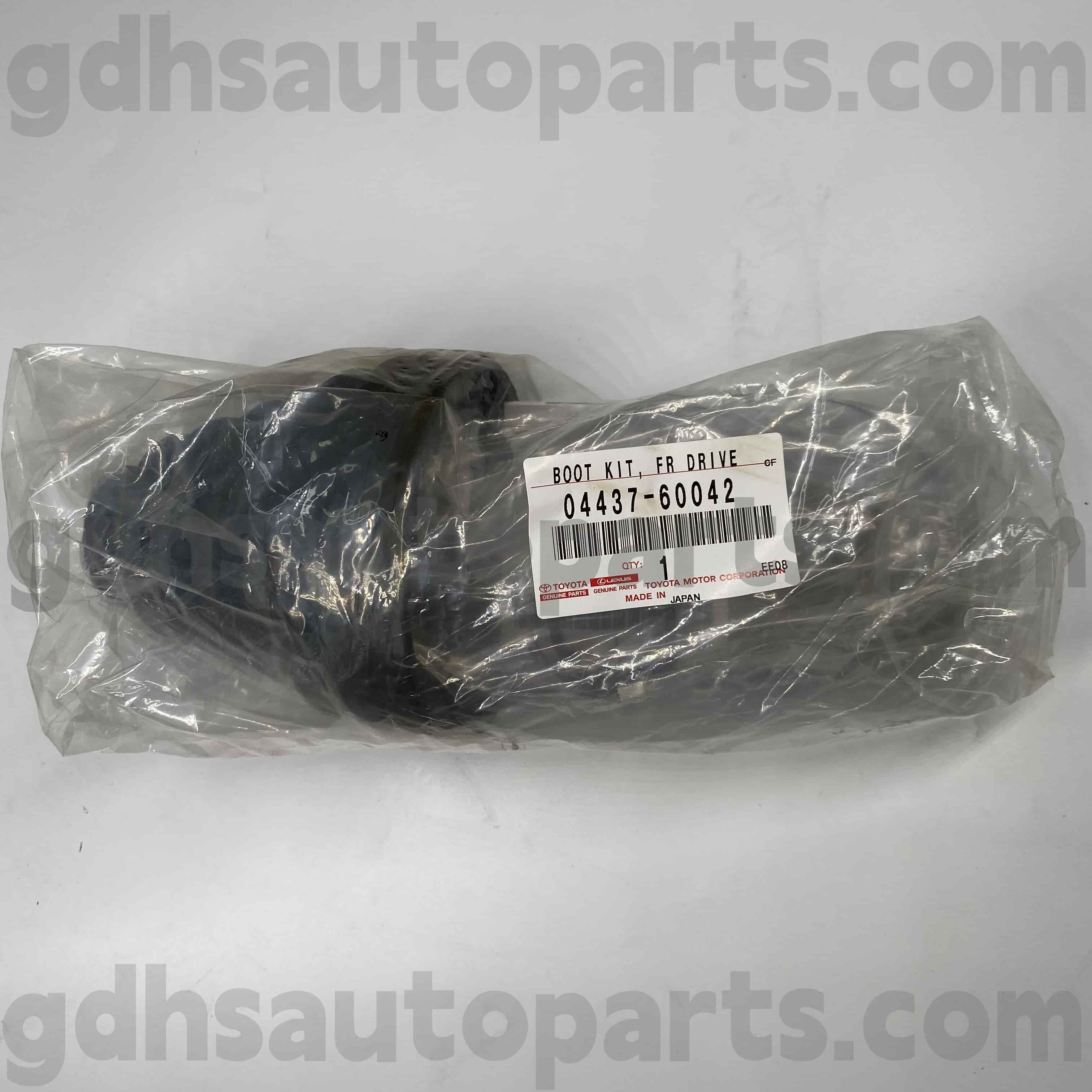 04437-60042 Toyota ehtsad osad juhi küljega esiosa CV liigese alglaadimiskomplekt šassii nr jaoks. TRJ120