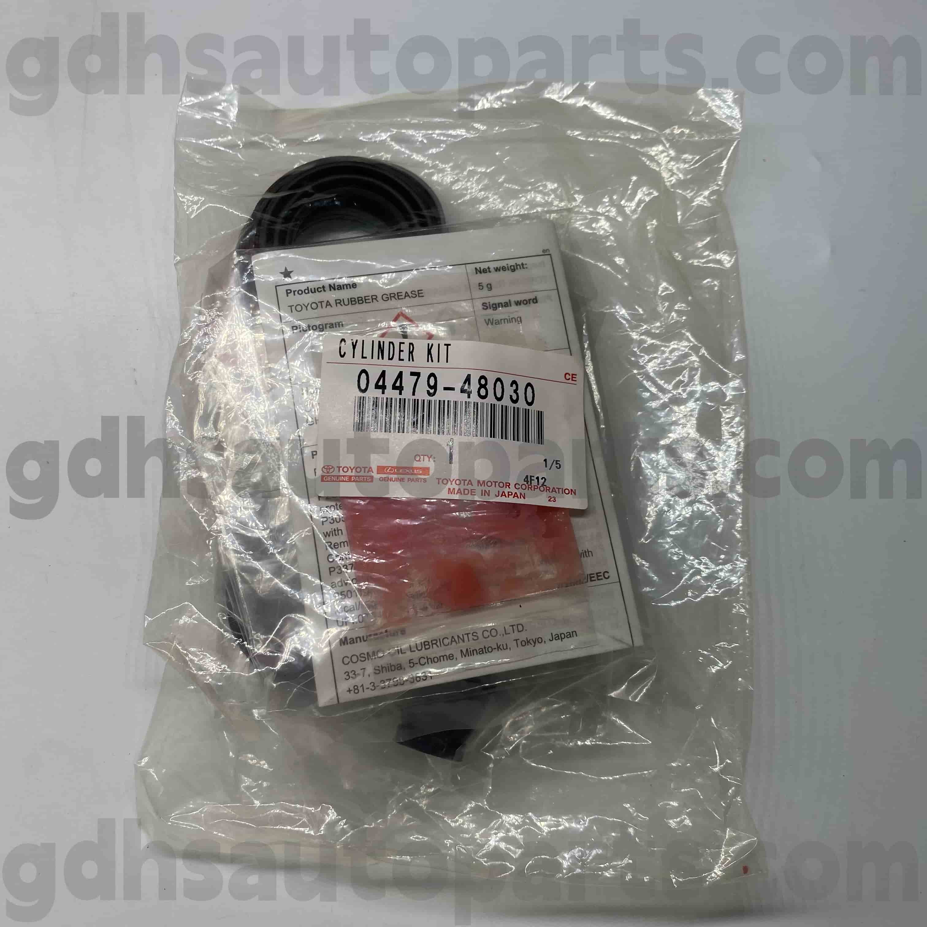 04479-48030 Toyota ehtsad osad tagumine pidurisilindri remondikomplekt soovide jaoks, Camry, Lexus ES300 šassii nr. ACV3#