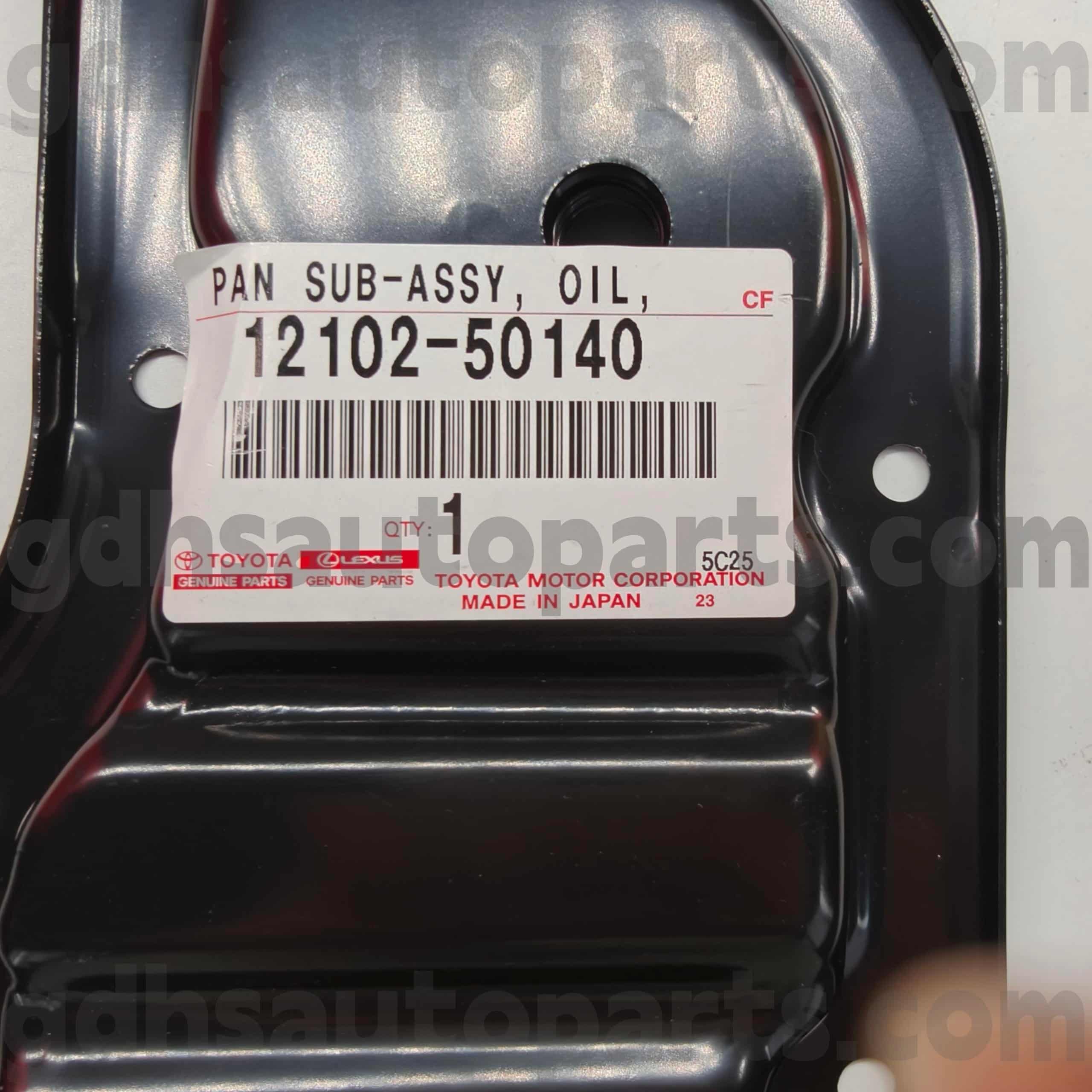 12102-50140 Toyota originaalosade õlivann jaoks LAND CRUISER šassii NO.2UZFE UZJ200