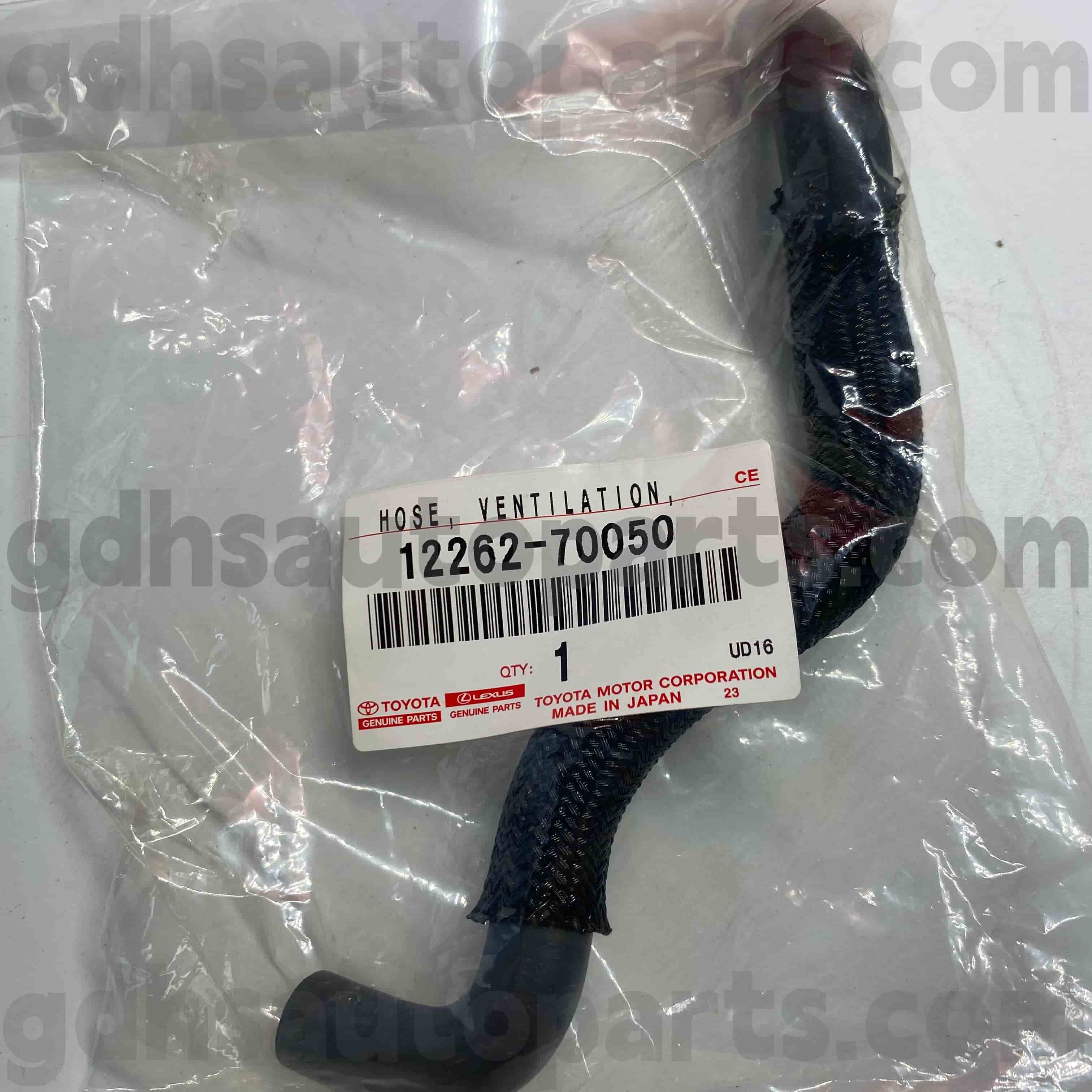 12262-70050 Toyota originaalosade PCV klapp CRESTA, CROWN COMFORT, LEXUS IS200/300 šassii NO.1GFE..GX11#..GD,IR jaoks