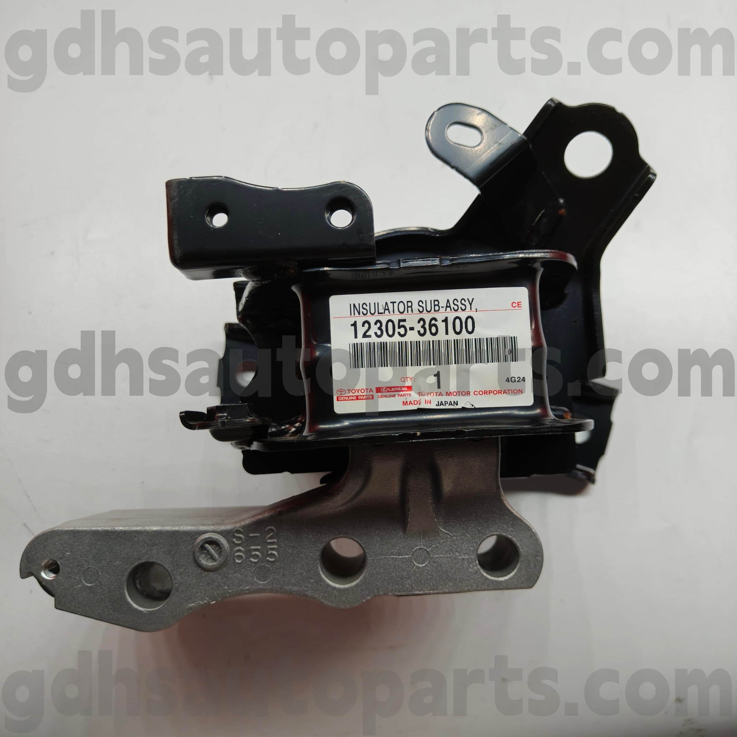 12305-36100 Toyota originaalosade parempoolse mootori kinnitus LEXUS RX450H/350200T šassii NO.8ARFTS..AGL2# jaoks