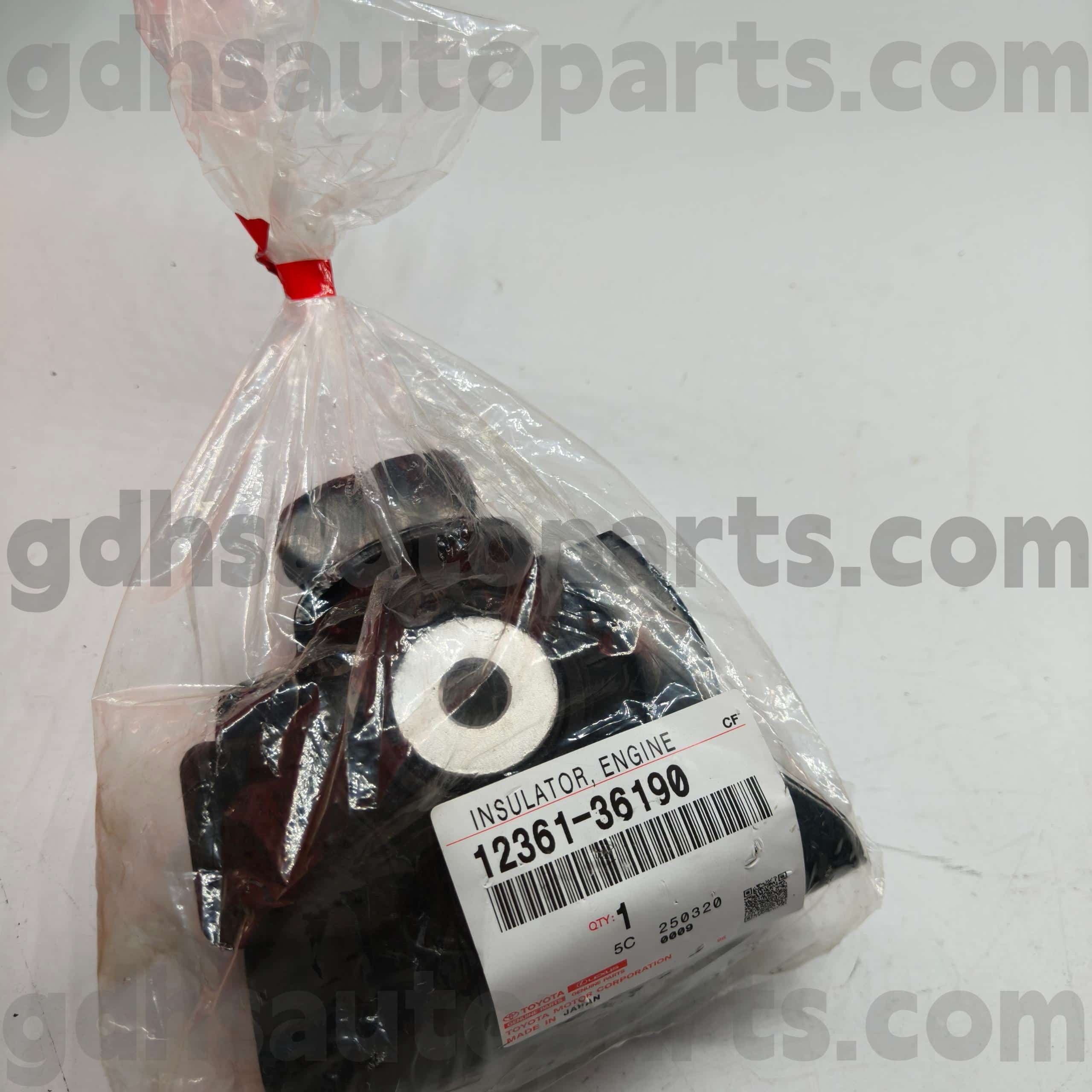 12361-36190 Toyota originaalosad eesmine mootorikinnitus ALPHARD/VELLFIRE/HV šassiile