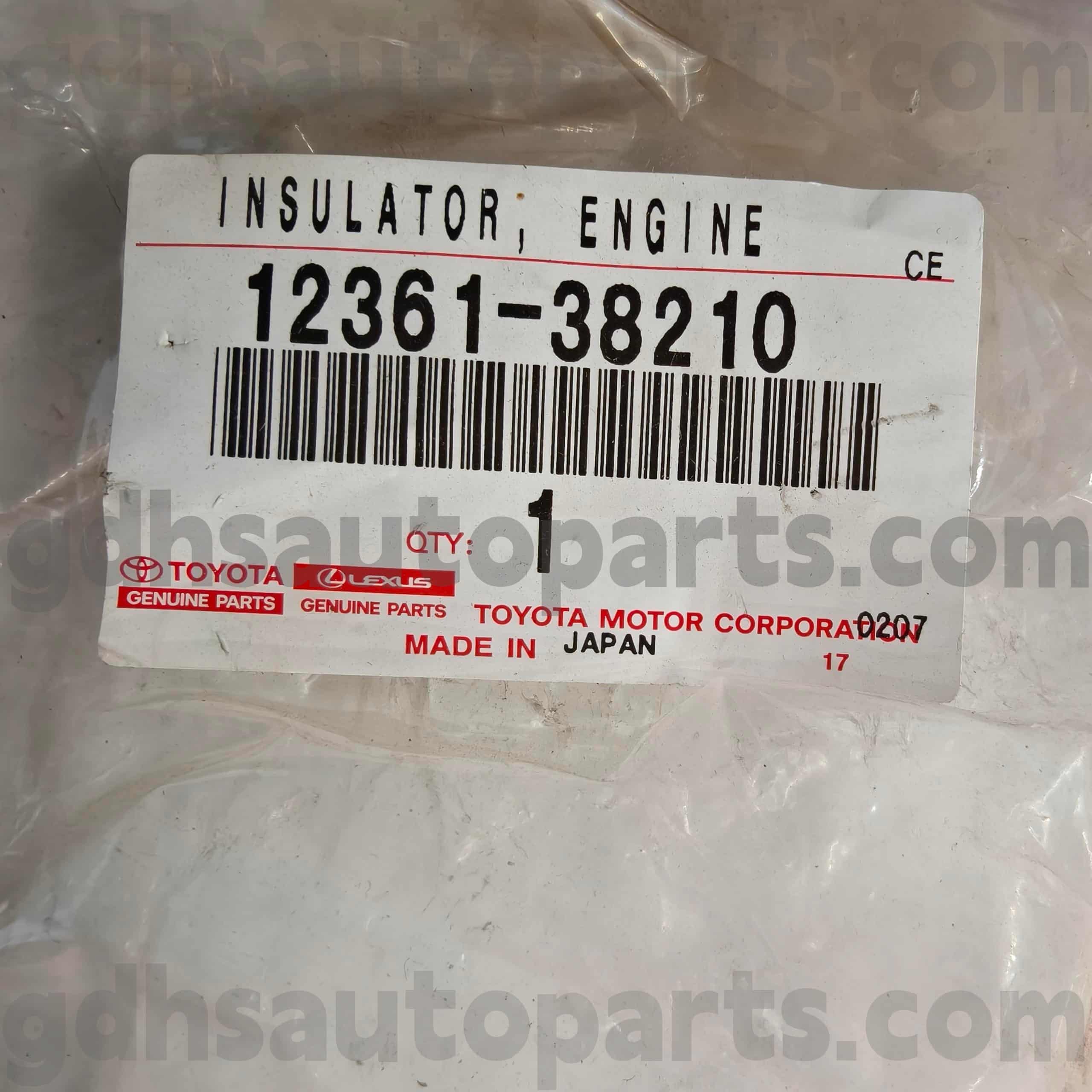 12361-38210 Toyota originaalosad eesmine mootorikinnitus LEXUS LS460/460L šassii NO.1URFSE USF45 46 jaoks