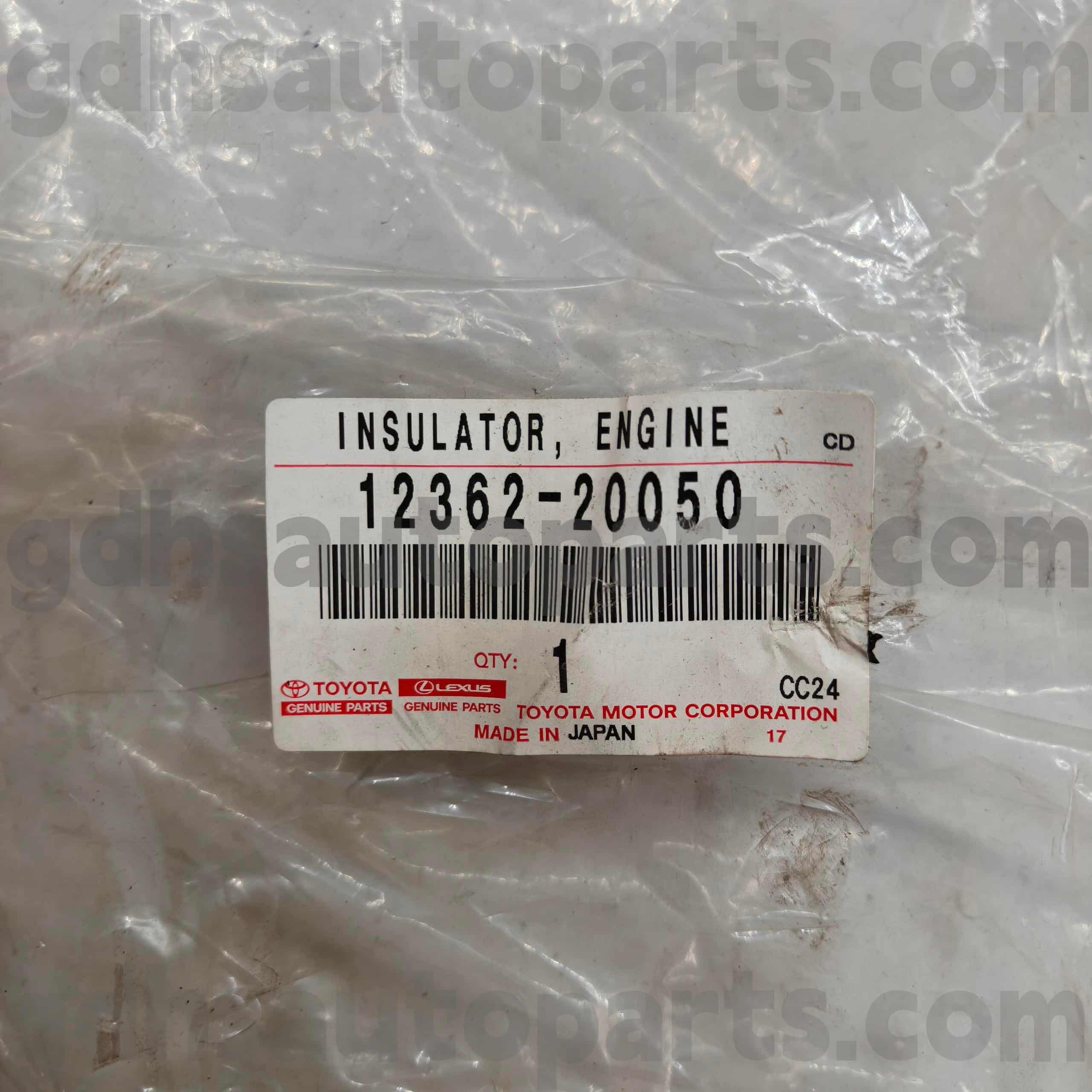 12362-20050 Toyota originaalosade mootorikinnitus mudelitele HARRIER, KLUGER L/V, LEXUS RX300/330/350 šassii NO.MCU35