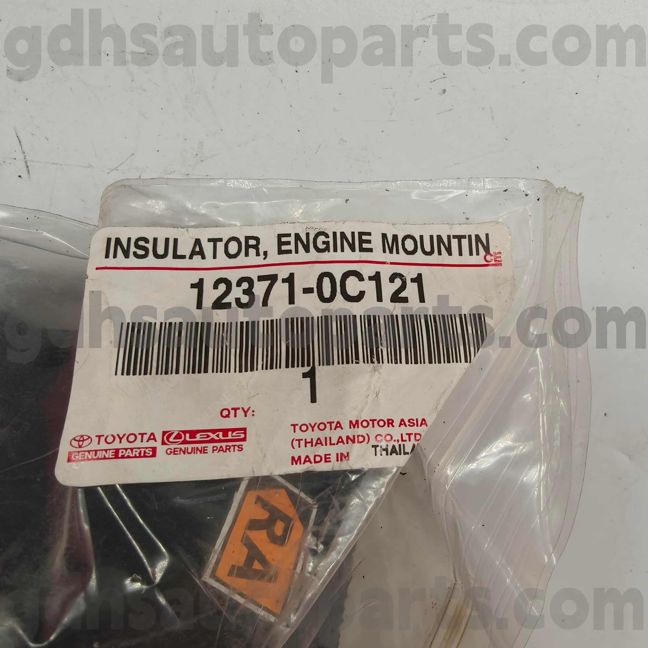 12371-0C121 Toyota originaalosade käiguhoovastik šassiile NO.2TRFE..TGN26..4FC