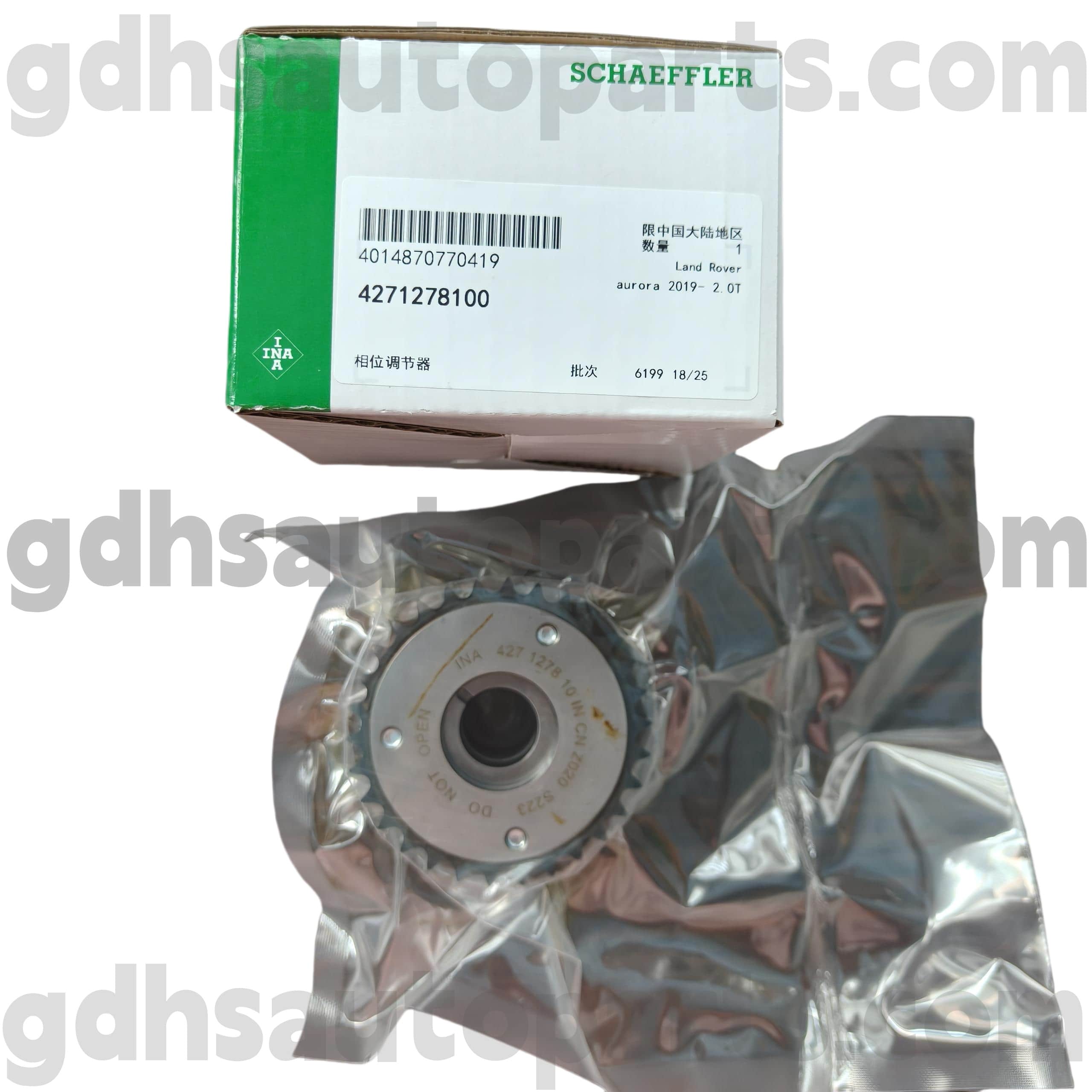 4271278100 Schaeffler ina nukkvõlli ajastus ketiratas Range Rover Velar, Land Rover Discovery 4, Range Rover, Range Rover Sport OE nr. LR142279