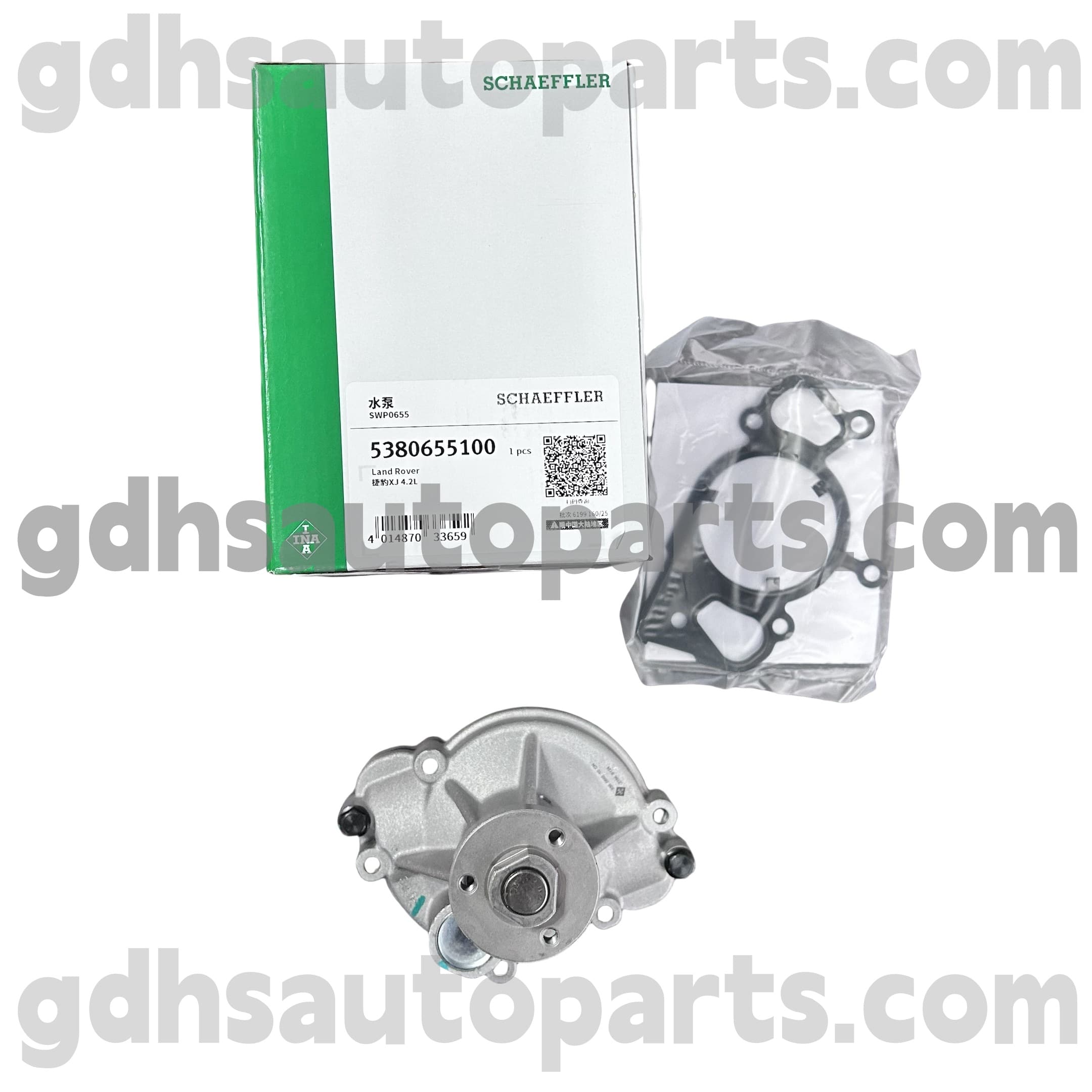 5380655100 Schaeffler Ina veepump Range Rover Sport jaoks, Range Rover OE nr. 4575902