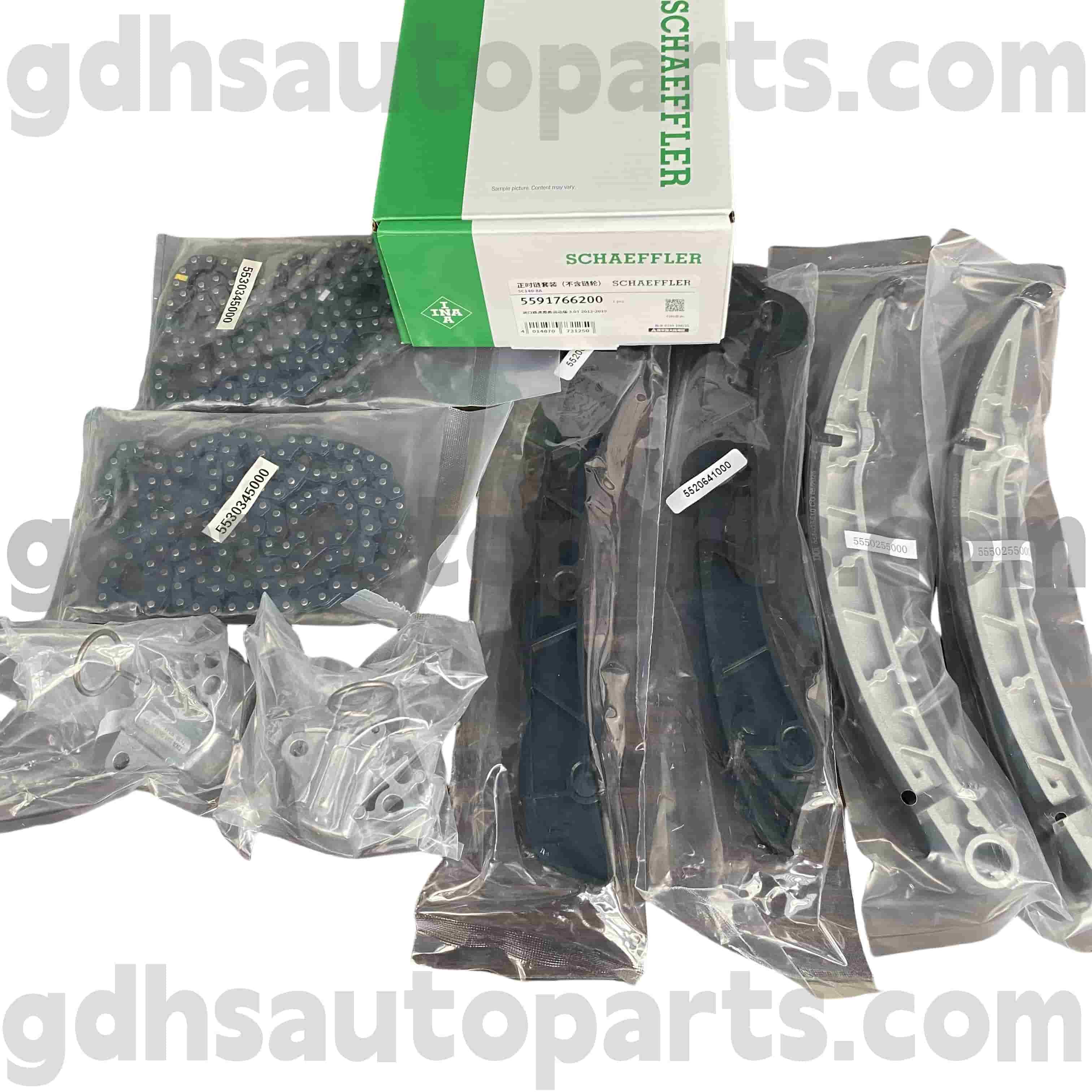 5591766200 Schaeffler INA ajamirihma pingutaja Range Roveri jaoks, Range Rover Sport, Range Rover Evoque, Range Rover Velar OE nrLR095472