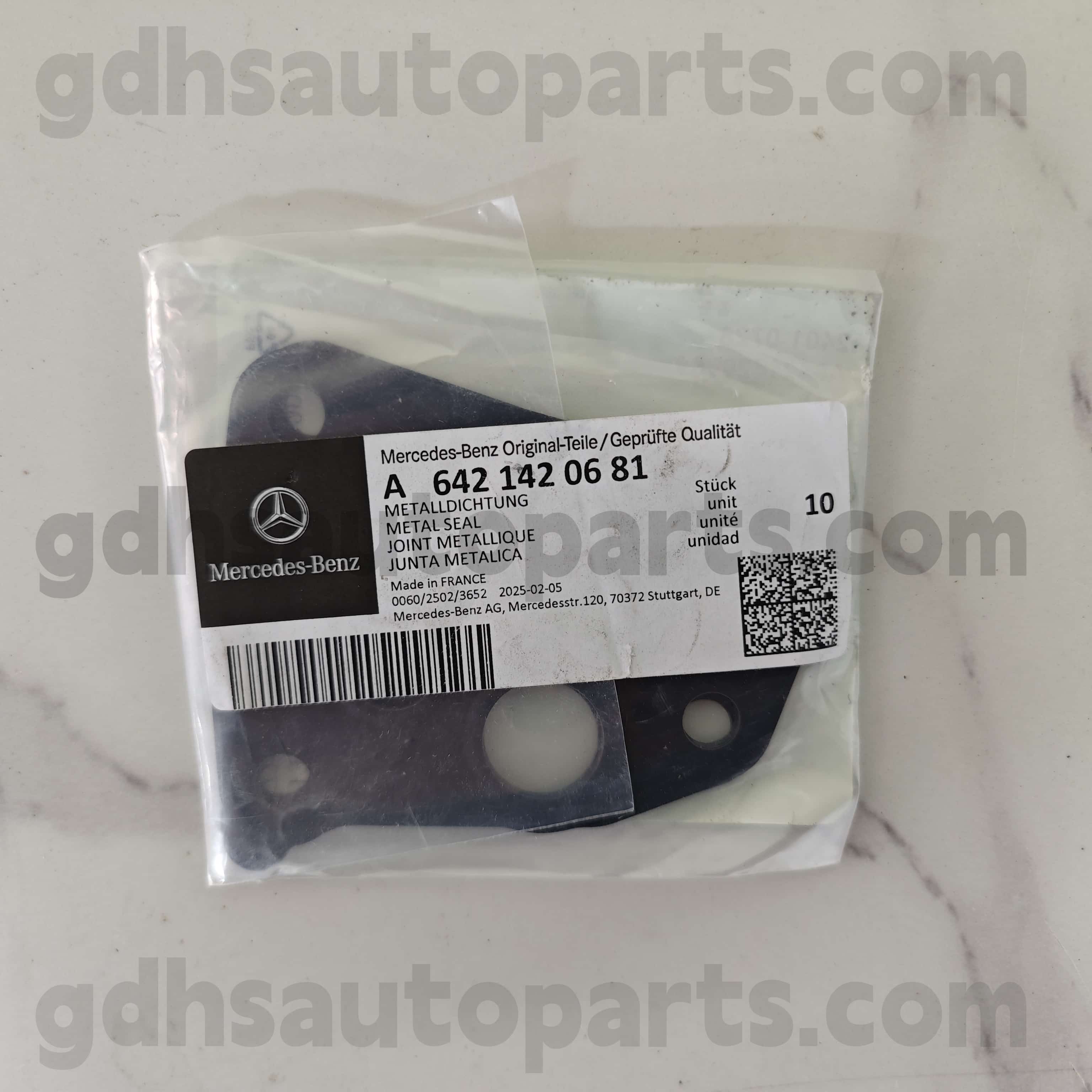 A 642 142 06 81 Mercedes-Benz ehtsad osad turboülelaadur O-rõngas 642855 jaoks OM642 ， 642890 OM642 sõltuv 642820 642 sõltuv