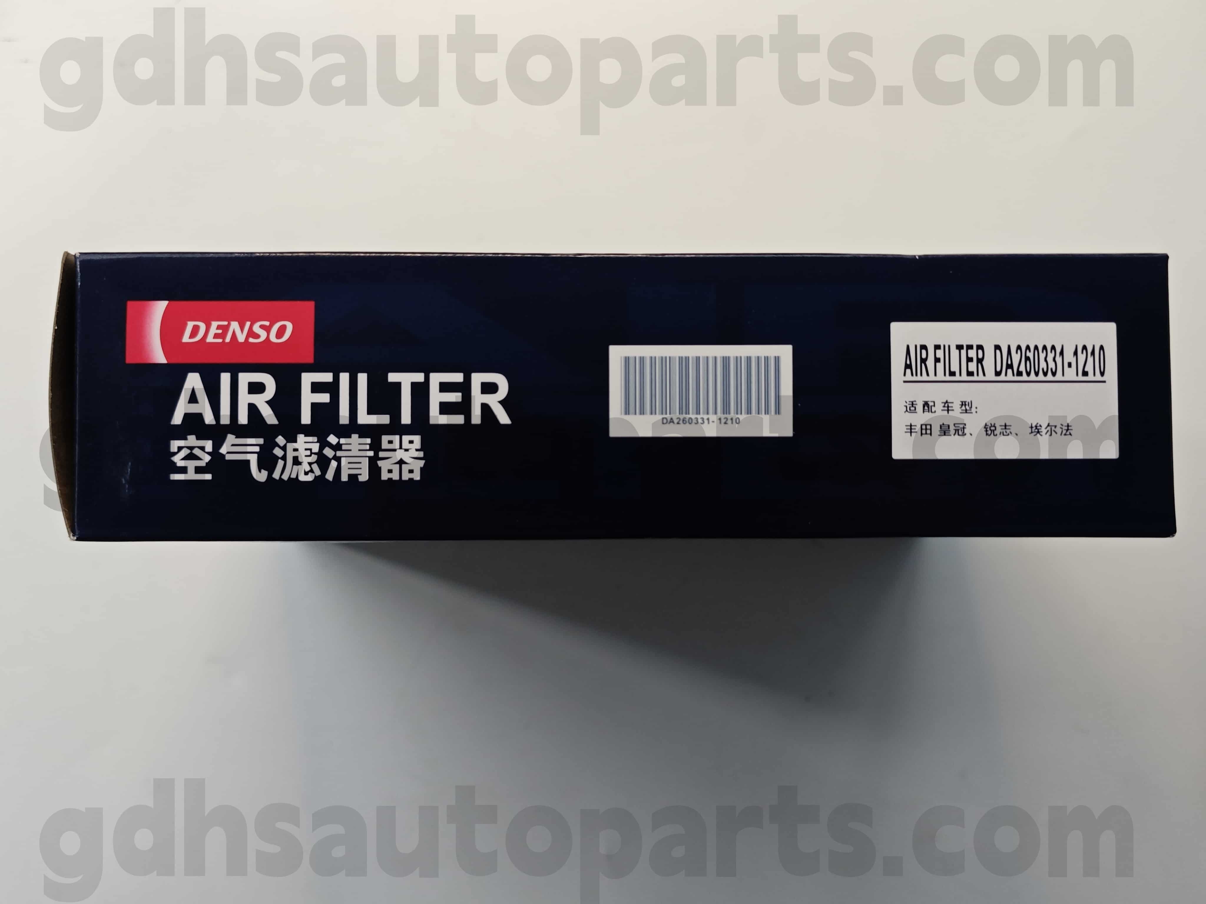 DA260331-1210 Toyota ehtne osade õhufilter OE nr. 17801-Azf16