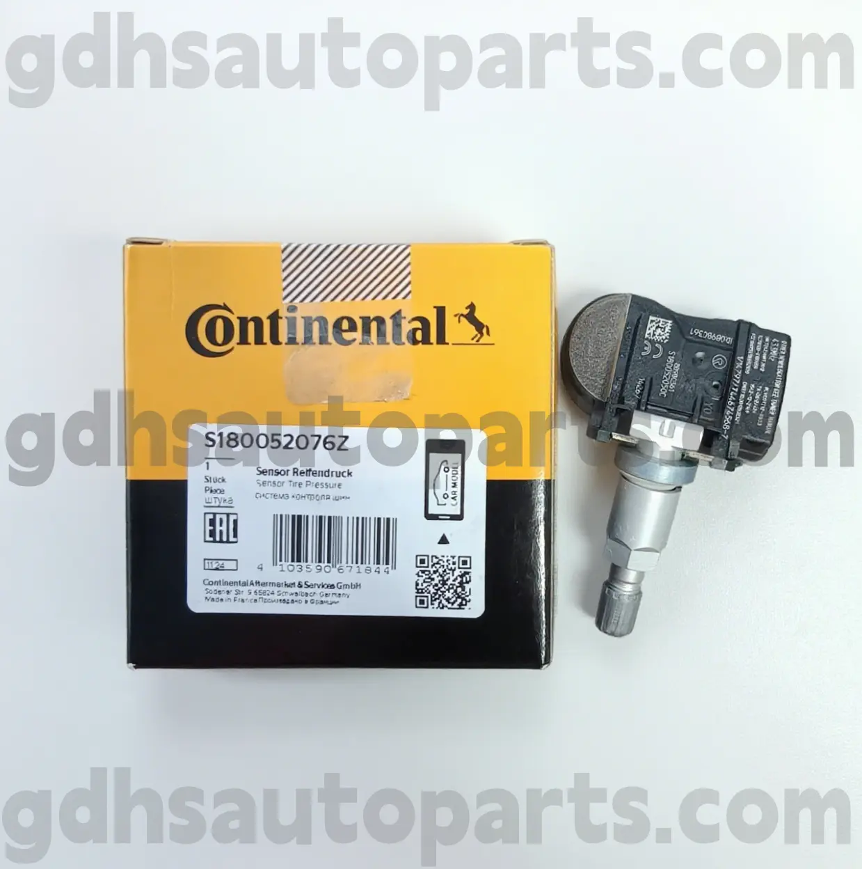 S180052076Z Continental Rehvide rõhuseireandur Range Roveri jaoks, Range Rover Sport, Land Rover Discovery 4, Range Rover Velar OE nr. LR070840